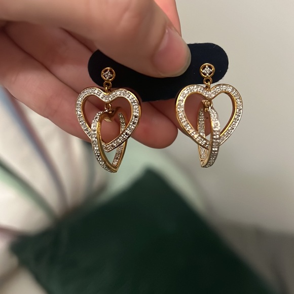 Danbury Mint Diamond Earrings - Picture 3 of 8
